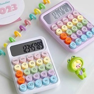 Mainan Edukasi Anak [Penjual Lokal] 【Penjual Lokal】Kawaii Korea Dopamin Kalkulator Warna 12/10digis 