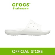 CROCS Classic Crocs Slide รองเท้าแตะผู้ใหญ่ รองเท้าแตะ รองเท้าผู้ใหญ่ รองเท้า