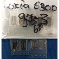 LAYAR Lcd CONNECTOR- NOKIA 6300 IMAGE SCREEN LCD CONNECTOR- 5PCS PCB ON IMAGE SCREEN = 1650 2330 260