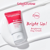 【New】Glad2Glow Bright Up Facial Moisturizer Brightening Upgrape Day Cream 素顏霜 BB&CC Cream Whitening