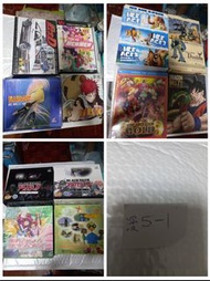 每盒動漫cd/vcd/dvd/藍光碟各售$38另包平郵 (龍珠/巴別二世/Blackjack)