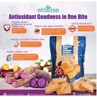 Etblisse Multigrain Tuber Sandwich Crackers with Organic Peanut Butter (16 x 19g), 304g