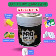 FREE GIFT 6 Pro Diy Kit Magic Paint Black Plastic Trim Restore Otter Color