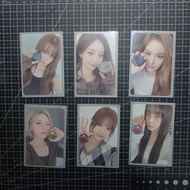 NMIXX Official Photocard "Fe3O4: FORWARD" (Shell Ver.) Lily, Haewon, Sullyoon, Bae, Jiwoo, Kyujin