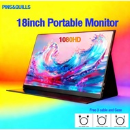 18inch Portable monitor 1080P 65hz for latop extened monitor for phone desktop switch tv box