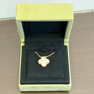 VCA經典白色四葉草項鍊