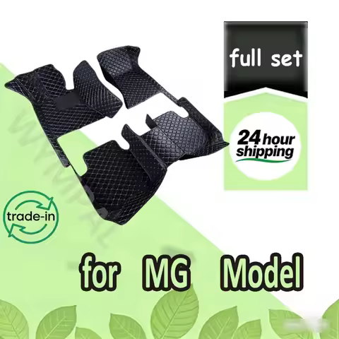 Car Floor Mats For MG MG3 MG 4 ev MG5 MG6 MG7 GT ZS HS RX5 TF GS Mgf EZ S Car Accessories