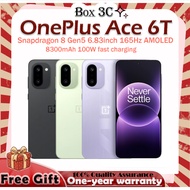 [Bestseller]OnePlus Ace 6T Smartphone|Snapdragon 8 Gen5 6.83" 165Hz AMOLED 8300mAh 100W fast chargin