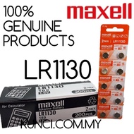 ORIGINAL MAXELL ALKALINE BATTERY LR1130