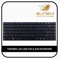 Replacement Keyboard For TOSHIBA C40-A C40 L40D-A C40D C45 C45T L40 U40T-A KEYBOARD