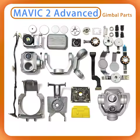Original Mavic 2 Industrial Advanced Thermal Imaging Gimbal Motherboard YPR Motor Lens GPS ESC cable