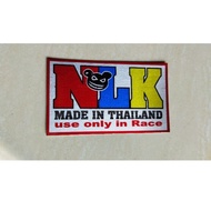 NLK EXHAUST EMBLEM, NLK exhaust brand