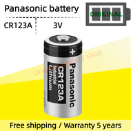 Original Panasonic CR123A Battery Olympus Fujifilm Camera CR17345 3V Lithium Battery Water Meter Bat