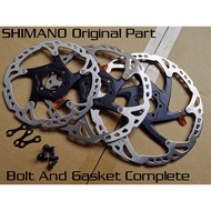 SHIMANO RT76 Rotor Disc Brake Six Bolt DEORE XT MTB Cycling Bike 6 Bolt SLX RT66 rs8 pulley set mio