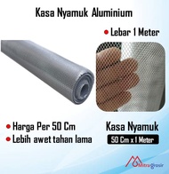 Kawat Nyamuk Jaring Aluminium / Kasa Nyamuk / Jaring Kawat Parabola Anti Karat Murah