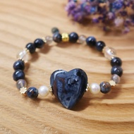 [The Mellow Crystal] Bracelet - Pietersite Heart 4