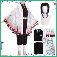 Kochou Shinobu Demon Slayer Costume - Haori, Wig & Kimono Uniform | Women's Halloween Cosplay Outfit