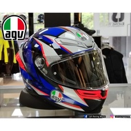 AGV K6 S Slashcut Black Blue Red Helmet