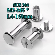 BOOK BINDING SCREW/ CHICAGO SCREW/ 304 Stainless Steel BINDING SCREW / SCRAPBOOK PHOTO ALBUM M3/M4/M