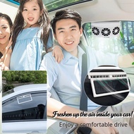 Car summer car exhaust fan air circulation cooler cool solar fan
