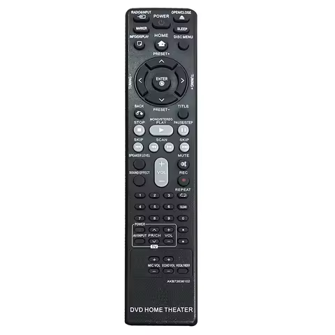 2025 New Akb73636102 Remote Control for LG Dvd Home Theater System Dh4220s Dh4130s Dh7531t Dh6530t L