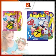 2MALL English Version Reading Book Learning Book ABC Sound Book with 10 Modes to Learn Music/Numbers