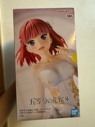 BANDAI 五等分的花嫁 新娘 婚紗 中野二乃 模型Figure