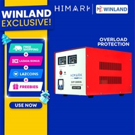 Himark by Winland AC Servo Motor Automatic Voltage Regulator 5000w AVR for Refrigerator  Smart TV  C