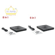 Burner Portable External USB3.0/Type-C Dvd-Rw Disc Optical Drive Dvd-Rom Burner Multifunction Dvd Dr