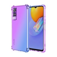 เคสกันกระแทก ใส เคส  Vivo V5 V7 V9 V15 V17 Y31 Y11 Y19 Y30 Y50 V19 V21 Y76 5G Y85/V9 V23 V23E Y78 Y5