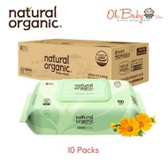 Natural Organic Baby Wipes Original Plain with Cap 30s/100s | Oh Baby Store