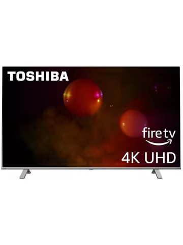 TOSHIBA 43-inch Class C350 Series LED 4K UHD Smart Fire TV (43C350KU, 2021 Model)(REFURBISHED)