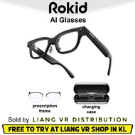Rokid Ultra-Light Dual Display AR Smart Glasses with AI, Camera, Speaker, Mic, powered by Snapdragon