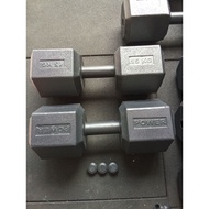 15kg Hexagonal Empty Dumbbell Barbell (2pcs) 15kg Hexagonal Barbell (2pcs)