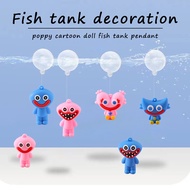 Poppy fish tank decoration doll pendant cartoon cute poppy set aquarium crafts ornaments sea tank decoration set