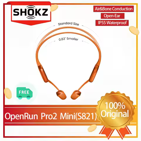 Original SHOKZ Openrun Pro2 Mini S821/s820 Bone Conduction Bluetooth Earphones Waterproof Open Ear S