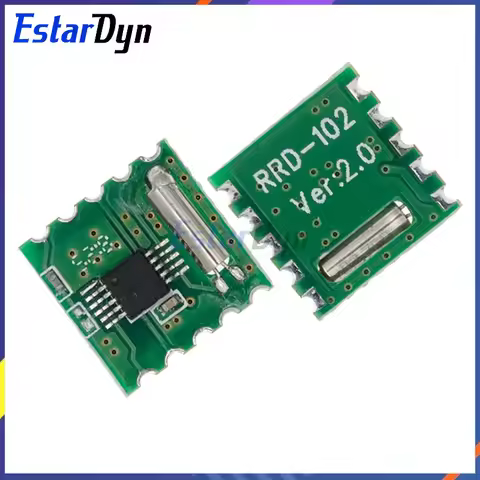 Estardyn 5pcs FM Stereo Radio Module RDA5807M Wireless Module Profor RRD-102V2.0