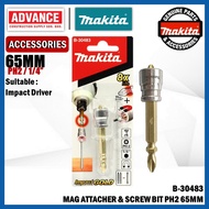 MAKITA B-30483 Impact Gold Magnetic Double-Ended Screws Driver Bit Holder 65MM