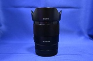 新淨 Sony 35mm F1.8 FE 全幅用 抵玩大光圈鏡 人像一流 A9 A7 A7C A1 SEL35F18F