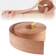 2 in x 50 ft (5 cm x 15 m) Mahogany Hot Melt Adhesive Wood Edge Banding for Cabinet / Furniture Rest