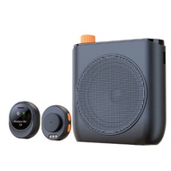 Clip-on Wireless Voice Amplifier J98 with Lavalier Mic Bluetooth Speaker Featuring Charging Case Ide