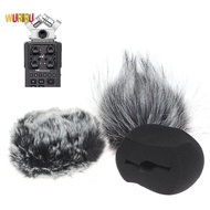 HanxiBeauty 1Pc Foam Mic Wind Cover Furry Windscreen Muff For ZOOM H5 H6 Recorder Microphone NEW