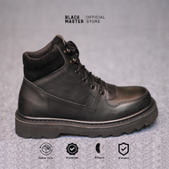 BLACK MASTER Sepatu Boots Rockers Pria Hradcos Original Sepatu Underground Bikers Touring