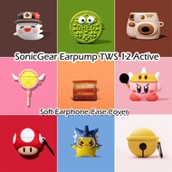 【Discount】For SonicGear Earpump TWS 12 Active Case Anti-fall cartoon series Soft Silicone Earphone Case Casing Cover NO.2