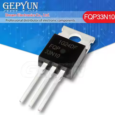 10PCS FQP33N10 TO220 FQP4N90C FQP50N06 FQP10N60 FQP17P06 FQP27P06 FQP30N06 FQP47P06 TO-220 new In St
