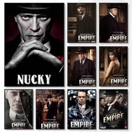 Poster filem Boardwalk Empire melekat dinding cetak tahan air, hiasan rumah, bilik tidur, ruang tamu
