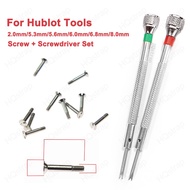 4pcs Screw Screwdrive Set for Hublot Watch Service Tools Screws 2.0mm/5.3mm/5.6mm/6.0mm/6.8mm/8.0mm 