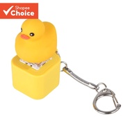 Rechargeable Mechanical Keyboard Switches Tester Keychains Speaker Sample Duck