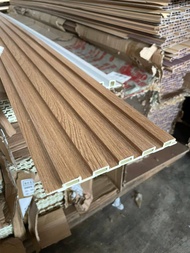 【Ready Stock】HARGA KILANG WPC 9mm fluted panel wall wood strip home interior decoration design