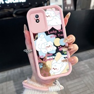 Casing hp for VIVO Y02 Y02A Y02T Y02s Y11 2023 Case Casing Dog and Capybara Pattern Silicone Softcas